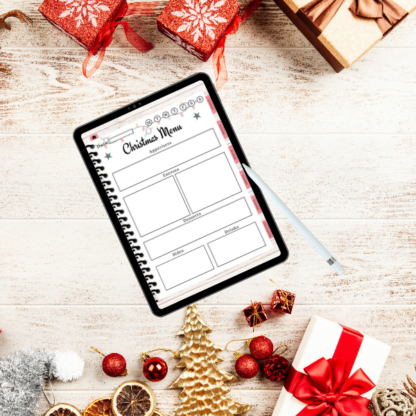 PLR Canva Christmas Digital Planner